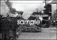 Street Car #835 Wreck, Elysian Fields & Dauphine